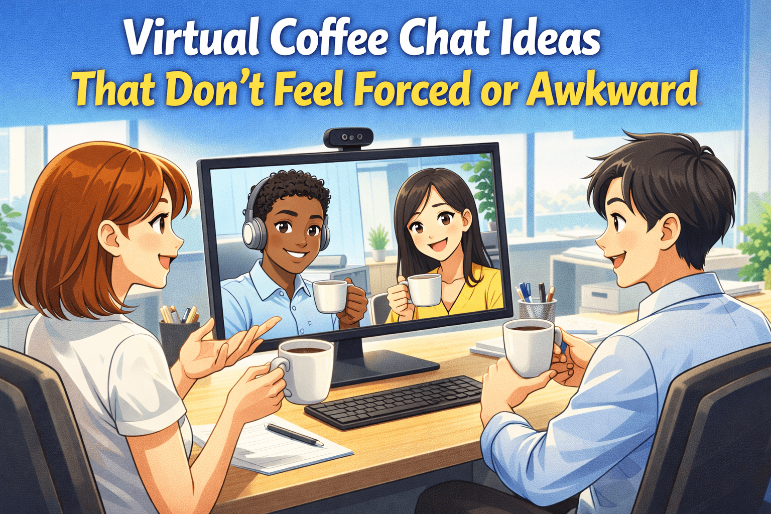 Virtual Coffee Chat Ideas That Don’t Feel Forced Or Awkward