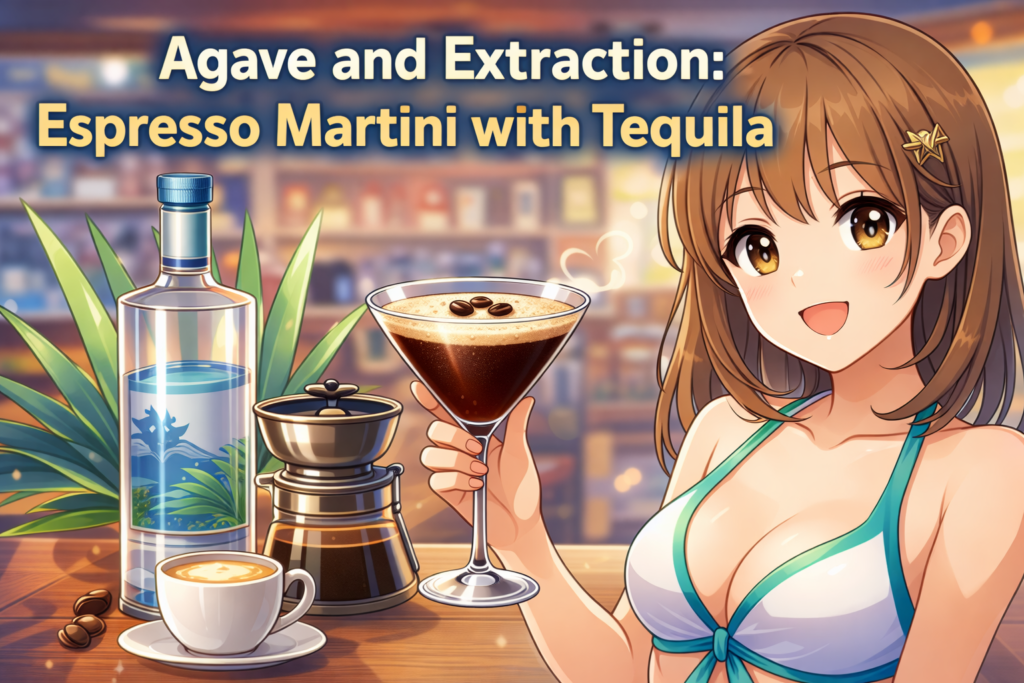 Agave And Extraction: Espresso Martini With Tequila