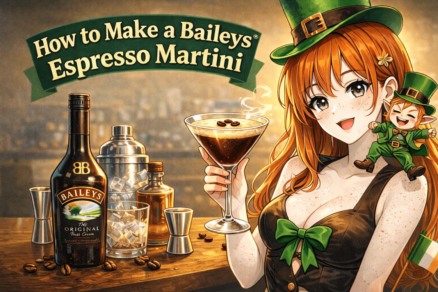 how to make a baileys and espresso martini