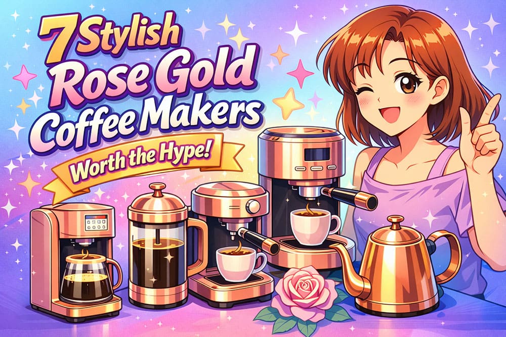 7 rose gold cofee makers worth the hype 2026