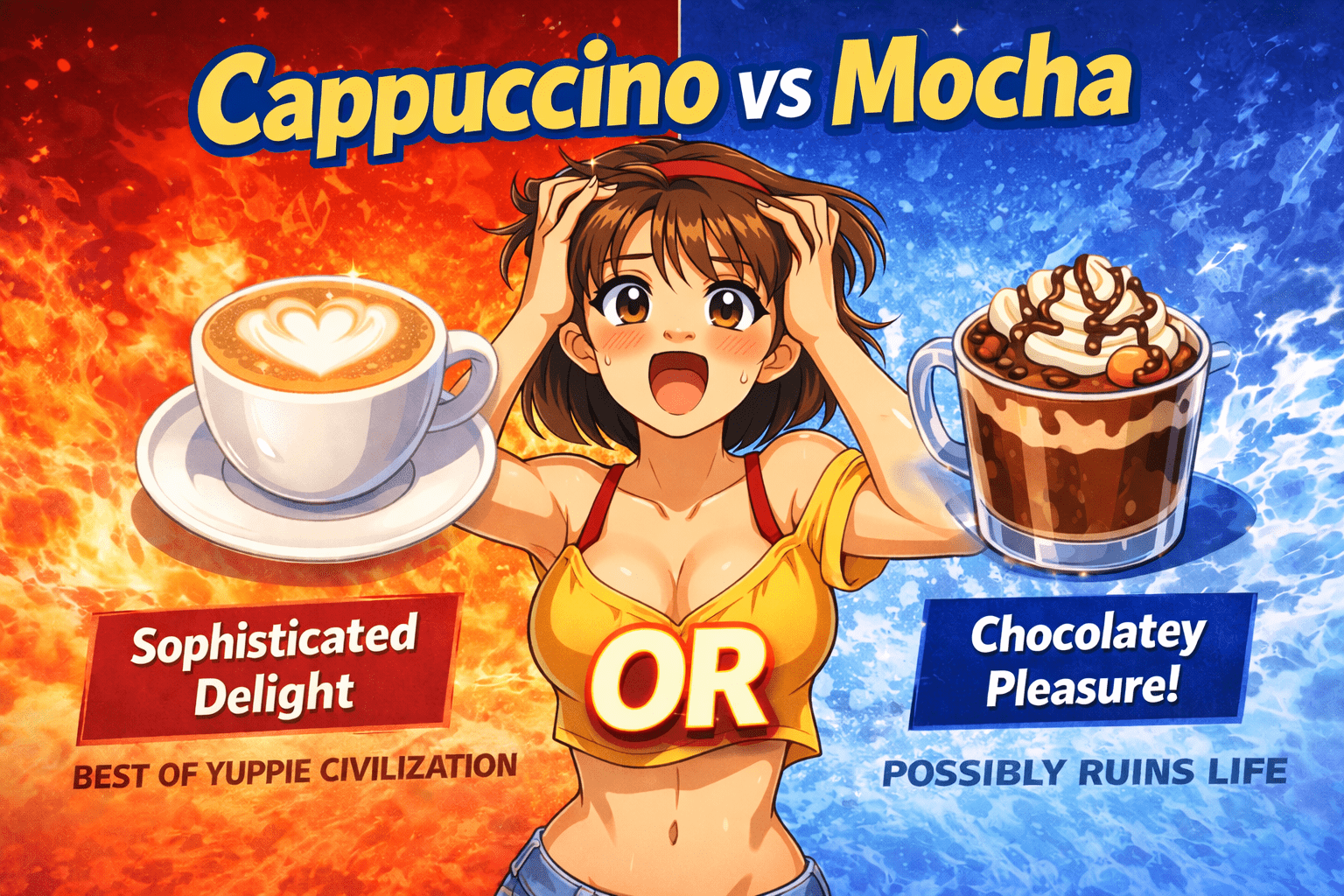 Cappuccino vs Mocha Which One Should You Order
