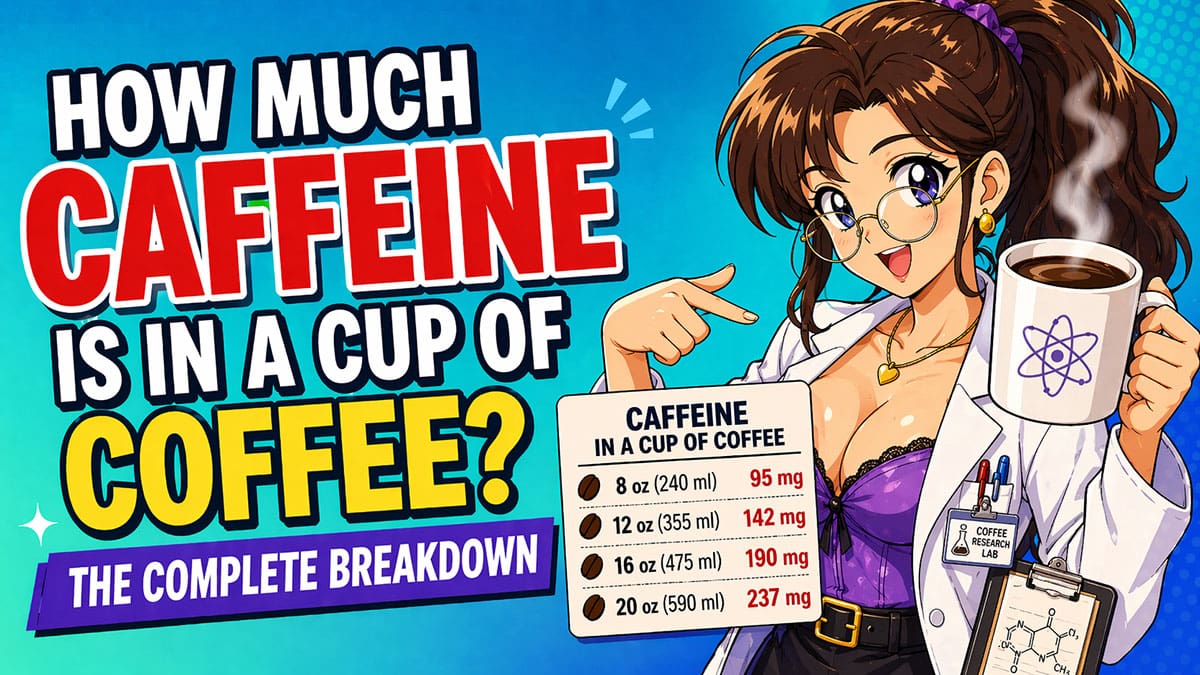 How Much Caffeine Is in a Cup of Coffee? The Complete Breakdown