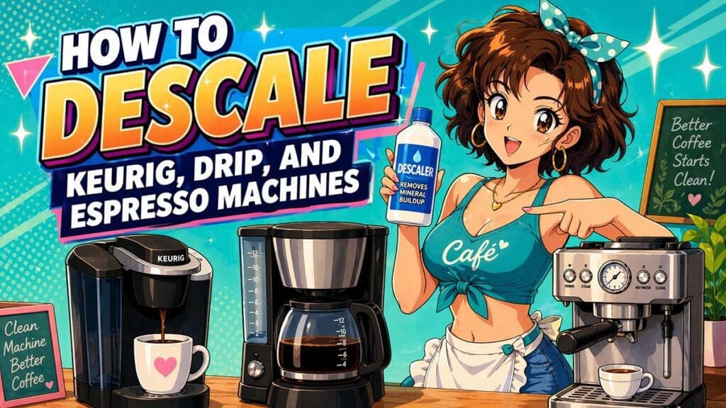 How to Descale a Coffee Maker: Keurig, Standard Drip, and Espresso