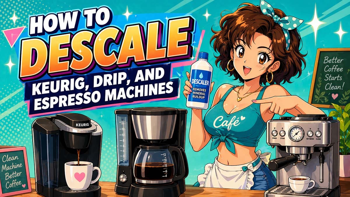 How to Descale a Coffee Maker: Keurig, Standard Drip, and Espresso