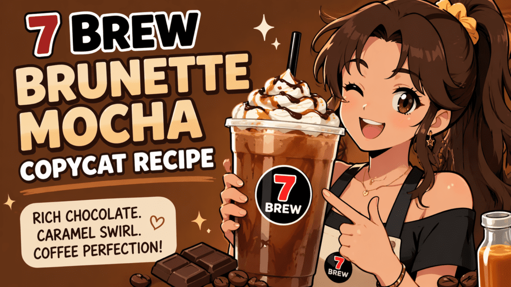 7 Brew Brunette Mocha copycat recipe