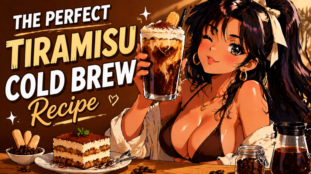 The Dessert Hybrid: Engineering The Perfect Tiramisu Cold Brew