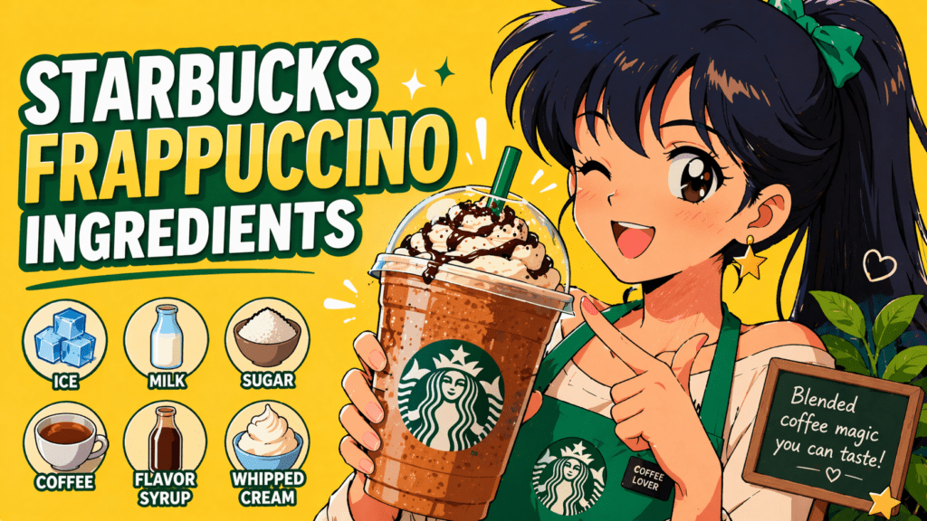 Starbucks Frappuccino Ingredients