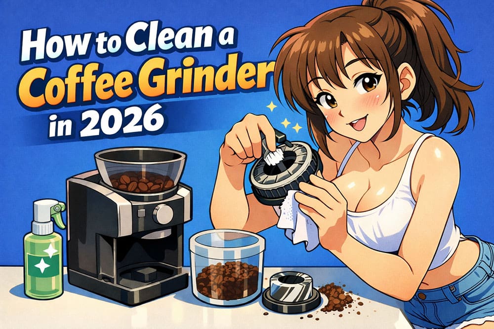 How to clean a coffee grinder in 2026