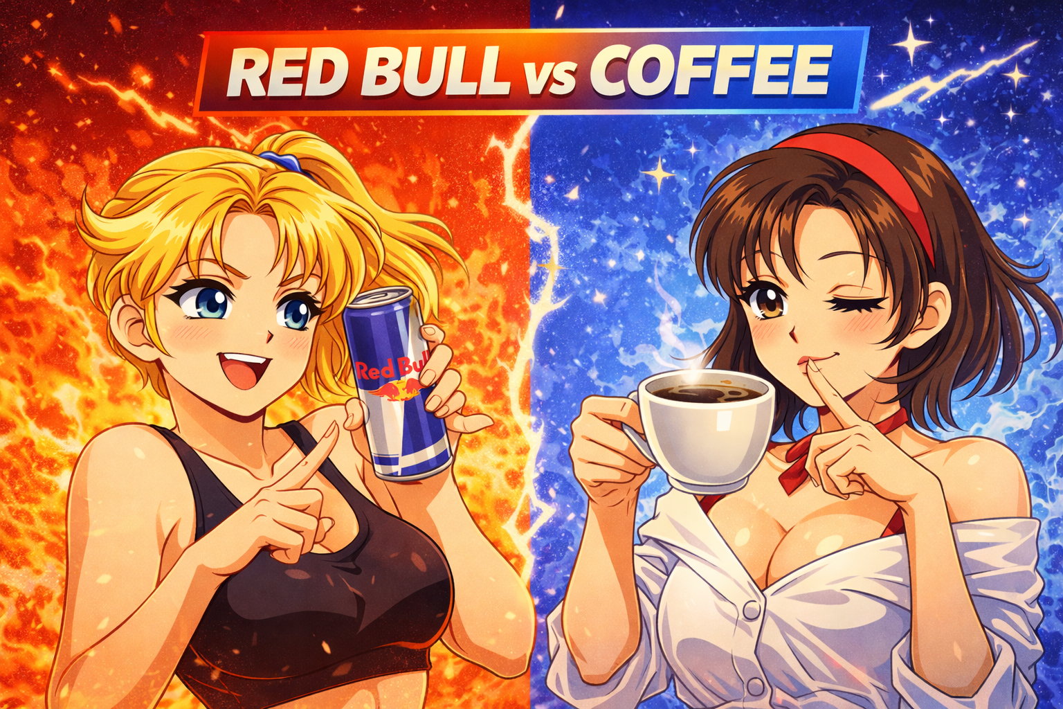 Redbull vs coffee