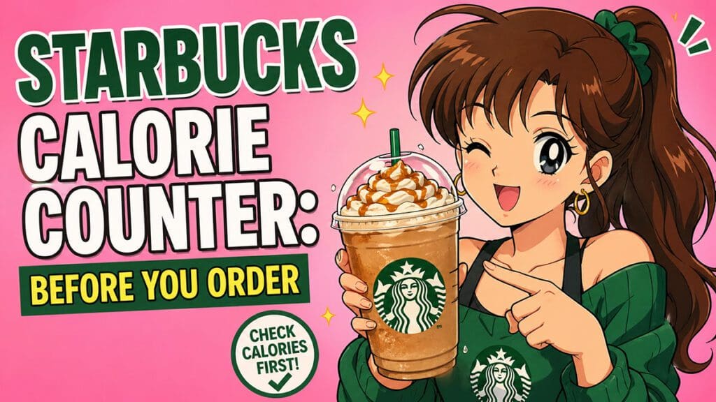 starbucks calorie counter