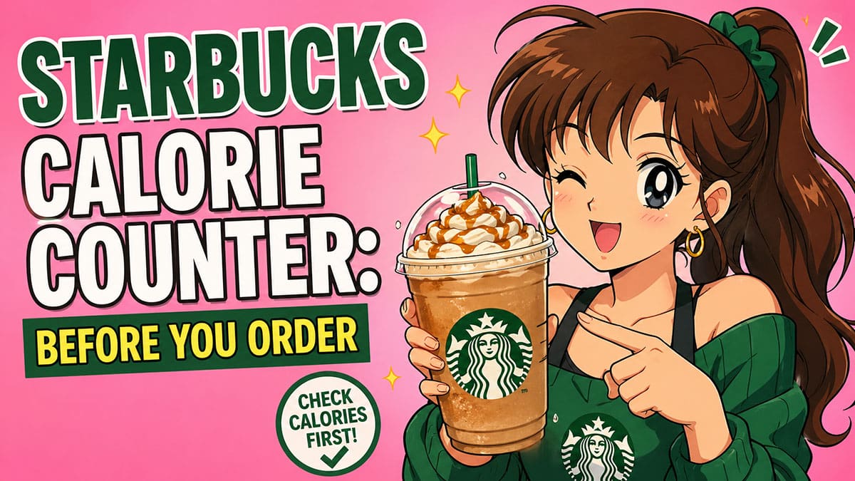 starbucks calorie counter