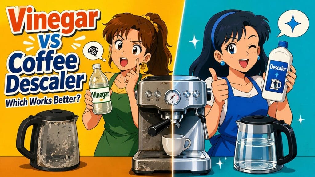 vinegar vs coffee descaler which is better
