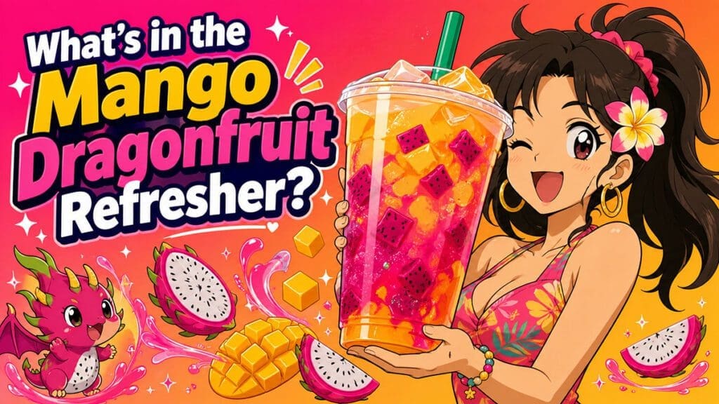 what is in a starbucks mango dragonfruit refresher
