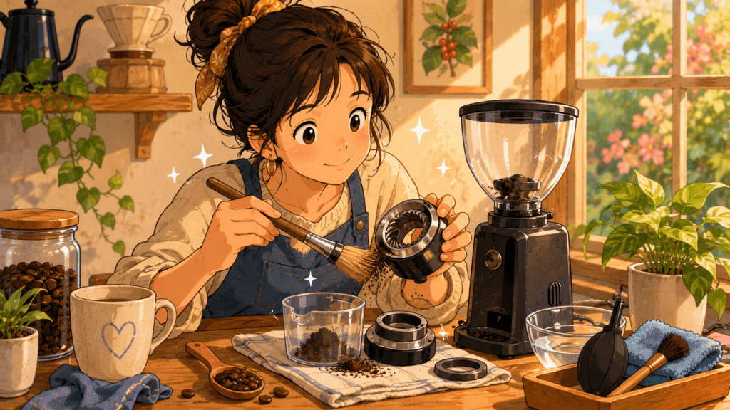 How to Clean a Coffee Grinder